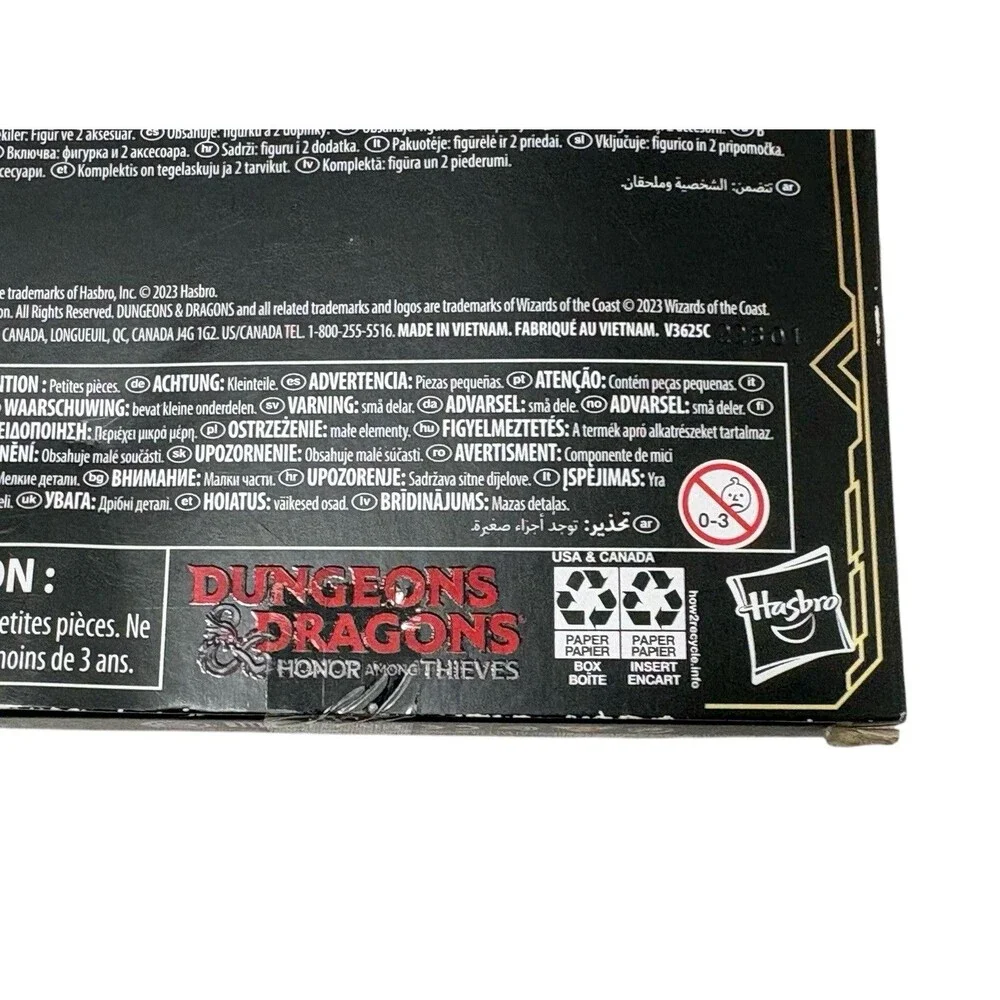 Hasbro Dungeons and Dragons Honor Among Thieves Action Figures 2023 - Holga